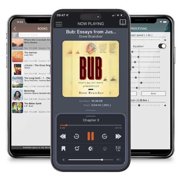 Download fo free audiobook Bub: Essays from Just North of Nashville by Drew Bratcher and listen anywhere on your iOS devices in the ListenBook app.