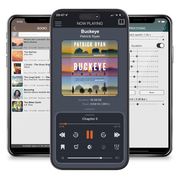 Download fo free audiobook Buckeye by Patrick Ryan and listen anywhere on your iOS devices in the ListenBook app.
