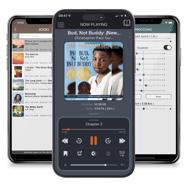 Download fo free audiobook Bud, Not Buddy: (Newbery Medal Winner) by Christopher Paul Curtis and listen anywhere on your iOS devices in the ListenBook app.