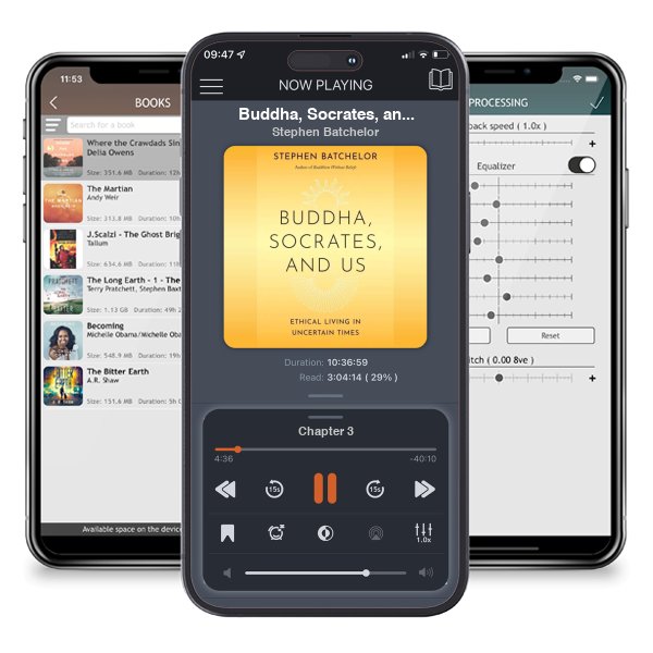 Download fo free audiobook Buddha, Socrates, and Us: Ethical Living in Uncertain Times by Stephen Batchelor and listen anywhere on your iOS devices in the ListenBook app.