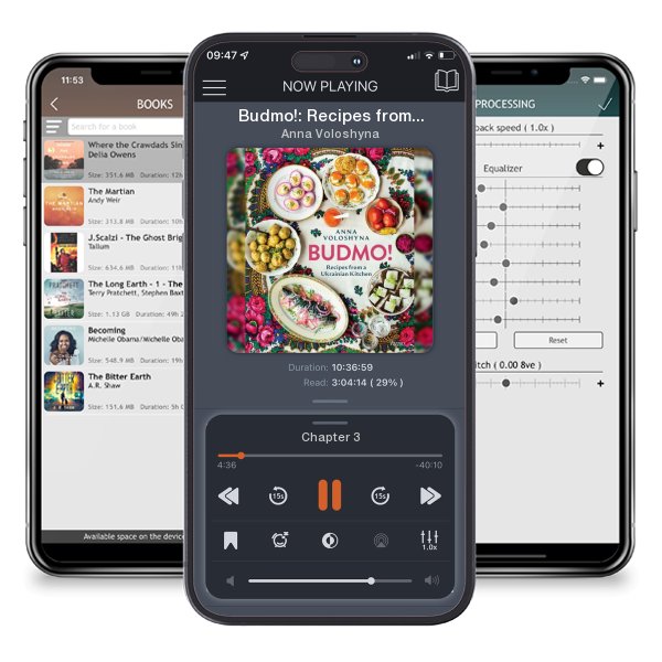 Download fo free audiobook Budmo!: Recipes from a Ukrainian Kitchen by Anna Voloshyna and listen anywhere on your iOS devices in the ListenBook app.