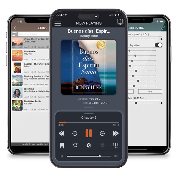 Descargar audiolibro gratis Buenos días, Espíritu Santo / Good Morning Holy Spirit by Benny Hinn y escuchar en cualquier lugar en sus dispositivos iOS en la aplicación ListenBook.