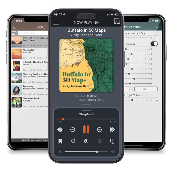 Download fo free audiobook Buffalo in 50 Maps by Vicky Johnson-Dahl and listen anywhere on your iOS devices in the ListenBook app.