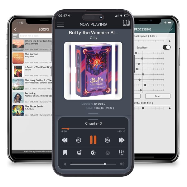 Download fo free audiobook Buffy the Vampire Slayer Tarot Deck and Guidebook by Gilly and listen anywhere on your iOS devices in the ListenBook app.