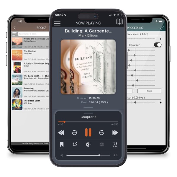 Download fo free audiobook Building: A Carpenter's Notes on Life & the Art of Good Work by Mark Ellison and listen anywhere on your iOS devices in the ListenBook app.