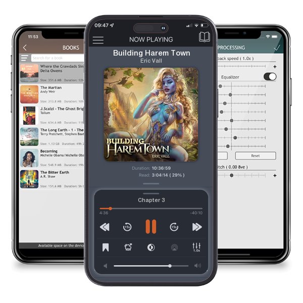 Download fo free audiobook Building Harem Town by Eric Vall and listen anywhere on your iOS devices in the ListenBook app.