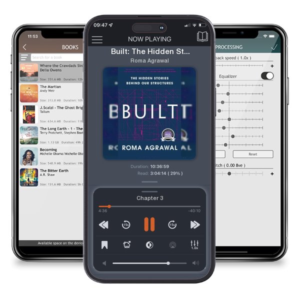 Download fo free audiobook Built: The Hidden Stories Behind Our Structures by Roma Agrawal and listen anywhere on your iOS devices in the ListenBook app.