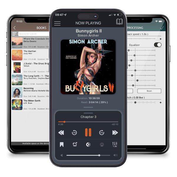 Download fo free audiobook Bunnygirls II by Simon Archer and listen anywhere on your iOS devices in the ListenBook app.