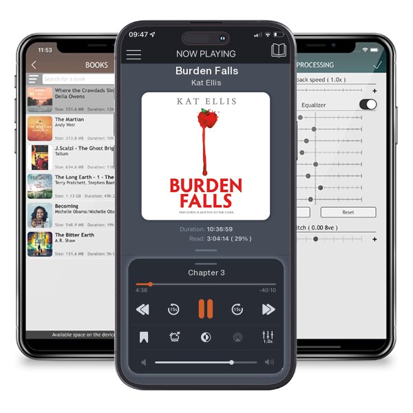 Download fo free audiobook Burden Falls by Kat Ellis and listen anywhere on your iOS devices in the ListenBook app.
