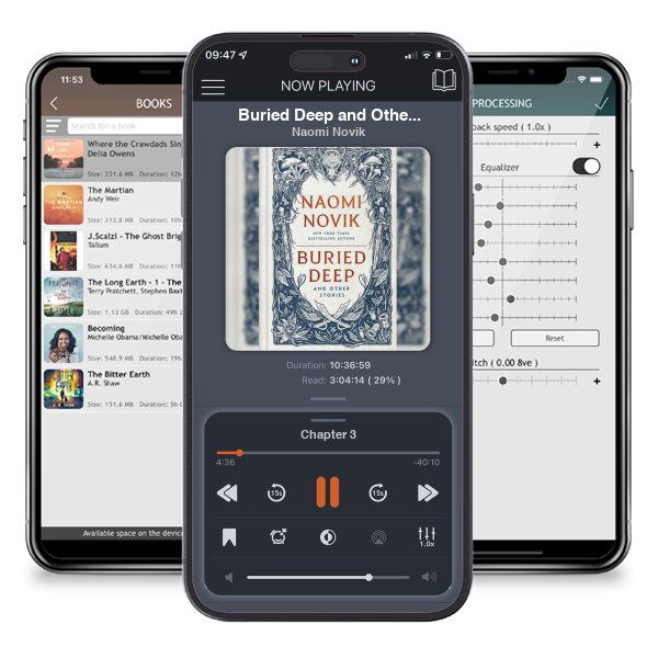 Download fo free audiobook Buried Deep and Other Stories by Naomi Novik and listen anywhere on your iOS devices in the ListenBook app.