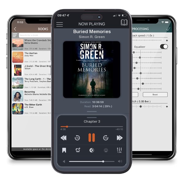 Download fo free audiobook Buried Memories by Simon R. Green and listen anywhere on your iOS devices in the ListenBook app.