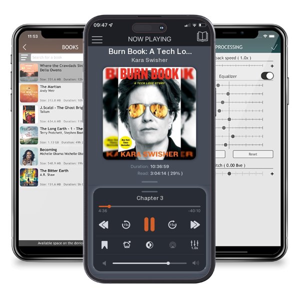 Download fo free audiobook Burn Book: A Tech Love Story by Kara Swisher and listen anywhere on your iOS devices in the ListenBook app.