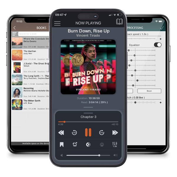 Download fo free audiobook Burn Down, Rise Up by Vincent Tirado and listen anywhere on your iOS devices in the ListenBook app.