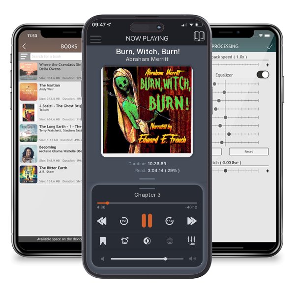 Download fo free audiobook Burn, Witch, Burn! by Abraham Merritt and listen anywhere on your iOS devices in the ListenBook app.