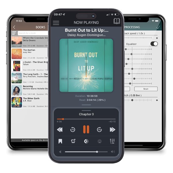 Download fo free audiobook Burnt Out to Lit Up: How to Reignite the Joy of Leading People by Daisy Auger-Dominguez and listen anywhere on your iOS devices in the ListenBook app.