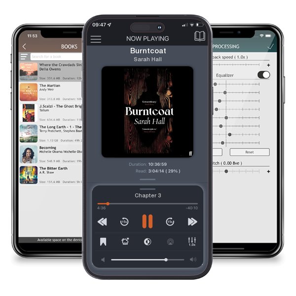 Download fo free audiobook Burntcoat by Sarah Hall and listen anywhere on your iOS devices in the ListenBook app.