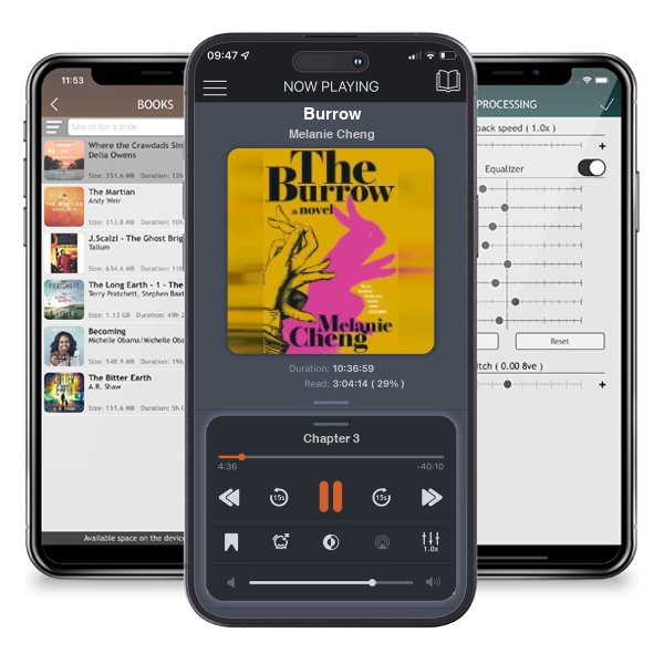 Download fo free audiobook Burrow by Melanie Cheng and listen anywhere on your iOS devices in the ListenBook app.