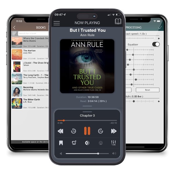 Download fo free audiobook But I Trusted You by Ann Rule and listen anywhere on your iOS devices in the ListenBook app.