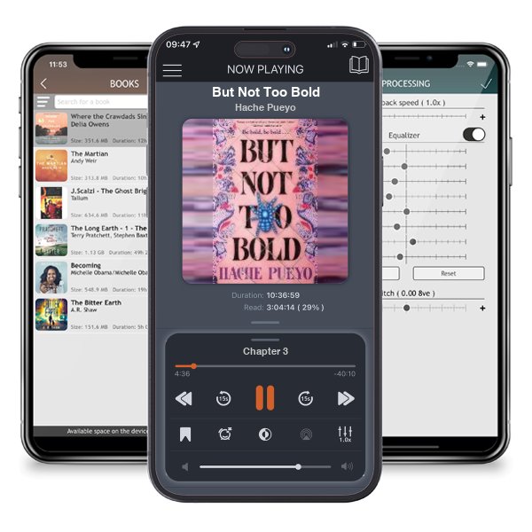 Download fo free audiobook But Not Too Bold by Hache Pueyo and listen anywhere on your iOS devices in the ListenBook app.