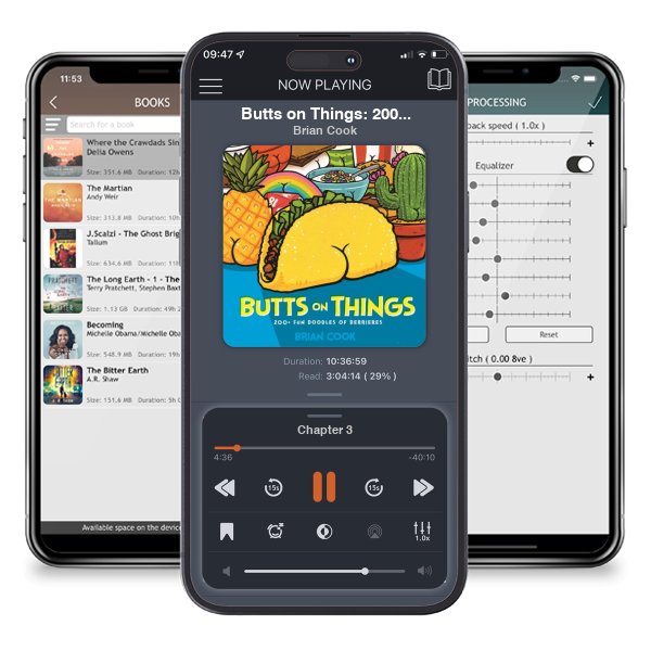 Download fo free audiobook Butts on Things: 200+ Fun Doodles of Derrieres by Brian Cook and listen anywhere on your iOS devices in the ListenBook app.