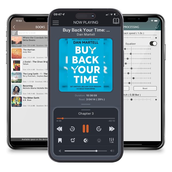 Download fo free audiobook Buy Back Your Time: Get Unstuck, Reclaim Your Freedom, and... by Dan Martell and listen anywhere on your iOS devices in the ListenBook app.