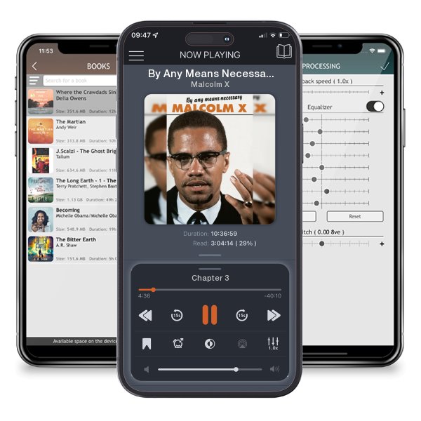 Download fo free audiobook By Any Means Necessary (Malcolm X Speeches & Writings) by Malcolm X and listen anywhere on your iOS devices in the ListenBook app.