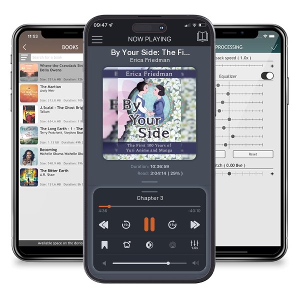 Download fo free audiobook By Your Side: The First 100 Years of Yuri Anime and Manga by Erica Friedman and listen anywhere on your iOS devices in the ListenBook app.