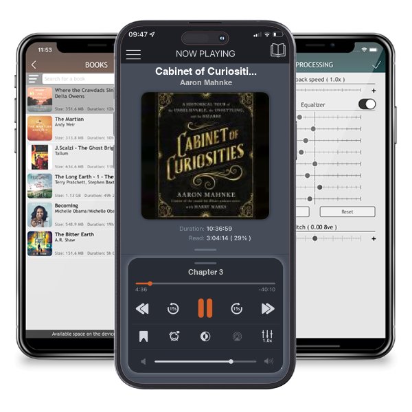 Download fo free audiobook Cabinet of Curiosities by Aaron Mahnke and listen anywhere on your iOS devices in the ListenBook app.