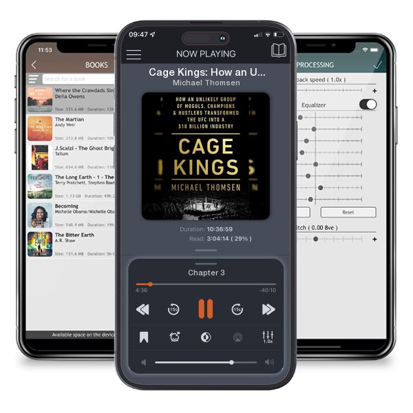 Download fo free audiobook Cage Kings: How an Unlikely Group of Moguls, Champions &... by Michael Thomsen and listen anywhere on your iOS devices in the ListenBook app.