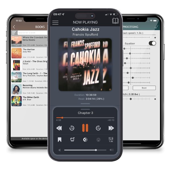 Download fo free audiobook Cahokia Jazz by Francis Spufford and listen anywhere on your iOS devices in the ListenBook app.