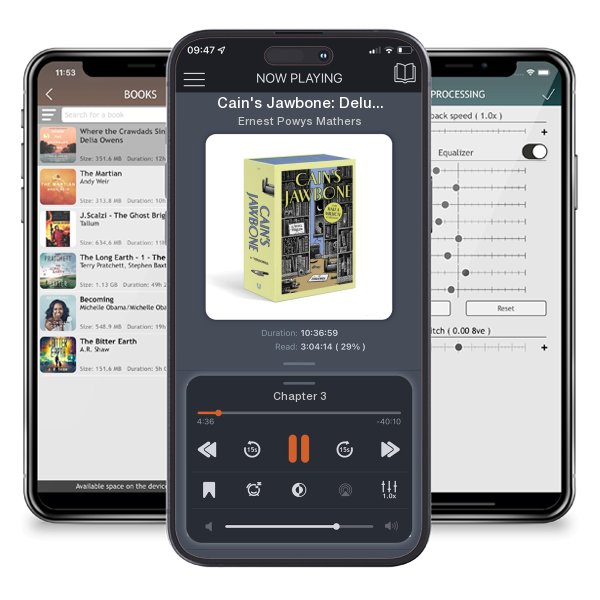 Download fo free audiobook Cain's Jawbone: Deluxe Box Set by Ernest Powys Mathers and listen anywhere on your iOS devices in the ListenBook app.