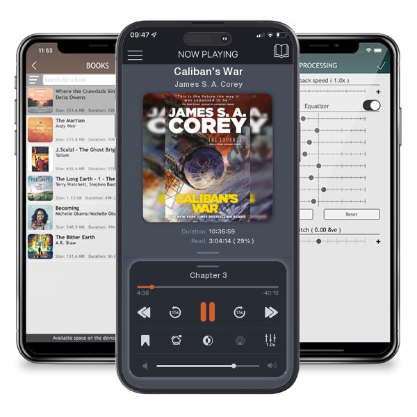 Download fo free audiobook Caliban's War by James S. A. Corey and listen anywhere on your iOS devices in the ListenBook app.