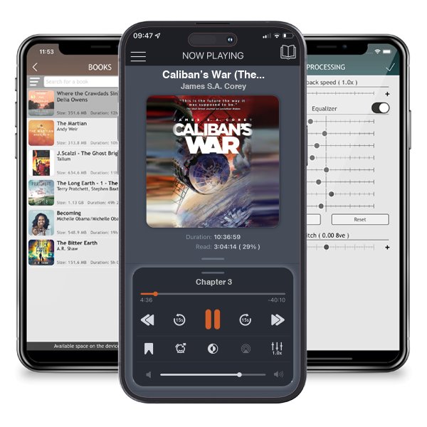 Download fo free audiobook Caliban’s War (The Expanse, #2) by James S.A. Corey and listen anywhere on your iOS devices in the ListenBook app.