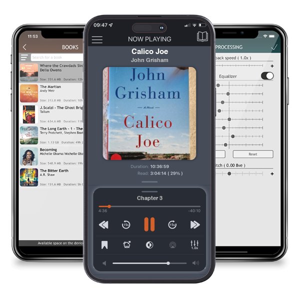 Download fo free audiobook Calico Joe by John Grisham and listen anywhere on your iOS devices in the ListenBook app.