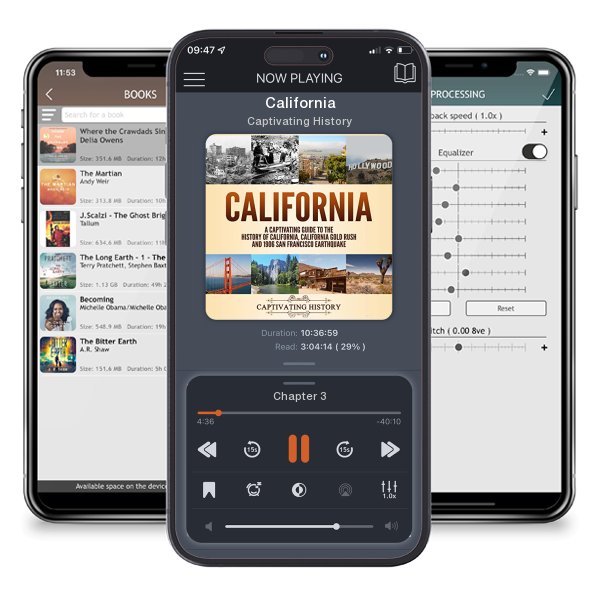 Download fo free audiobook California by Captivating History and listen anywhere on your iOS devices in the ListenBook app.