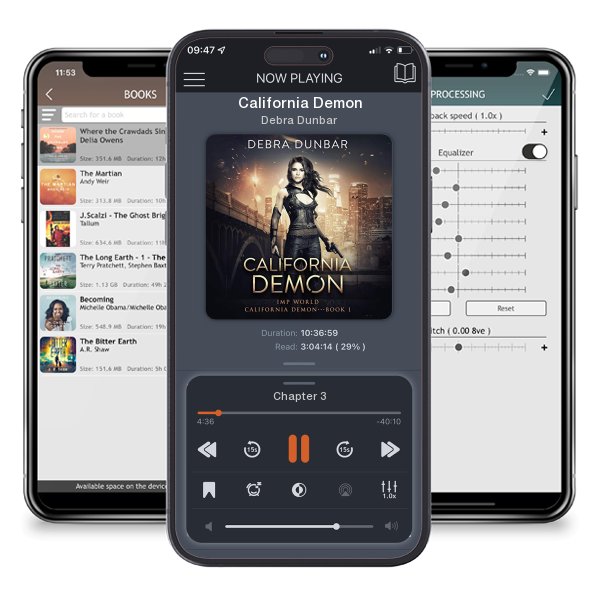 Download fo free audiobook California Demon by Debra Dunbar and listen anywhere on your iOS devices in the ListenBook app.