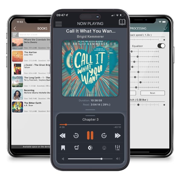 Download fo free audiobook Call It What You Want by Brigid Kemmerer and listen anywhere on your iOS devices in the ListenBook app.