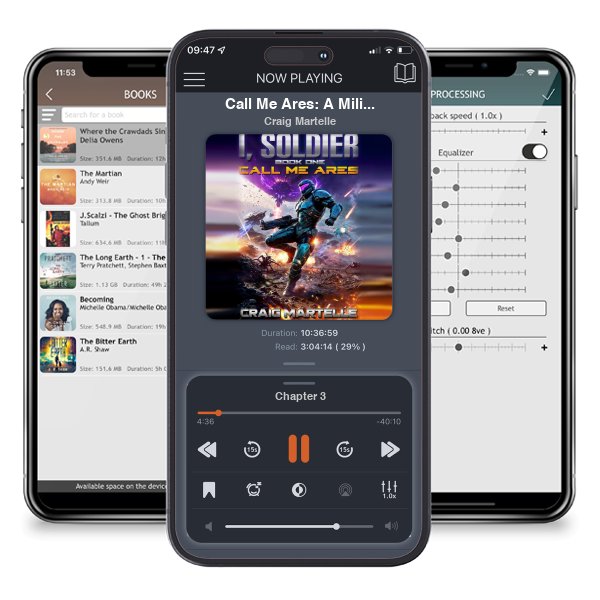 Download fo free audiobook Call Me Ares: A Military Science Fiction Adventure (I, Soldier Book 1) by Craig Martelle and listen anywhere on your iOS devices in the ListenBook app.