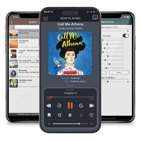 Download fo free audiobook Call Me Athena by Colby Cedar Smith and listen anywhere on your iOS devices in the ListenBook app.