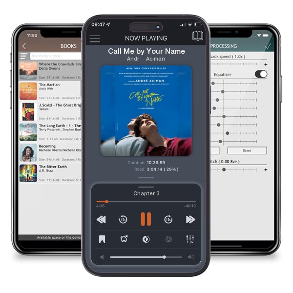 Download fo free audiobook Call Me by Your Name by André Aciman and listen anywhere on your iOS devices in the ListenBook app.