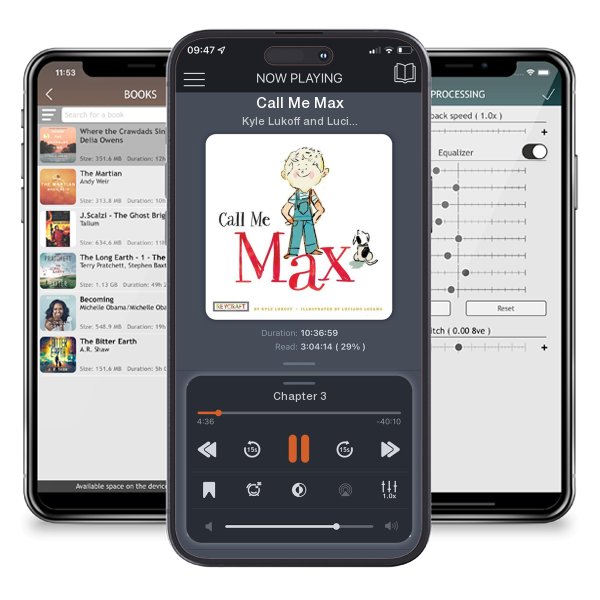 Download fo free audiobook Call Me Max by Kyle Lukoff and Luciano Lozano and listen anywhere on your iOS devices in the ListenBook app.