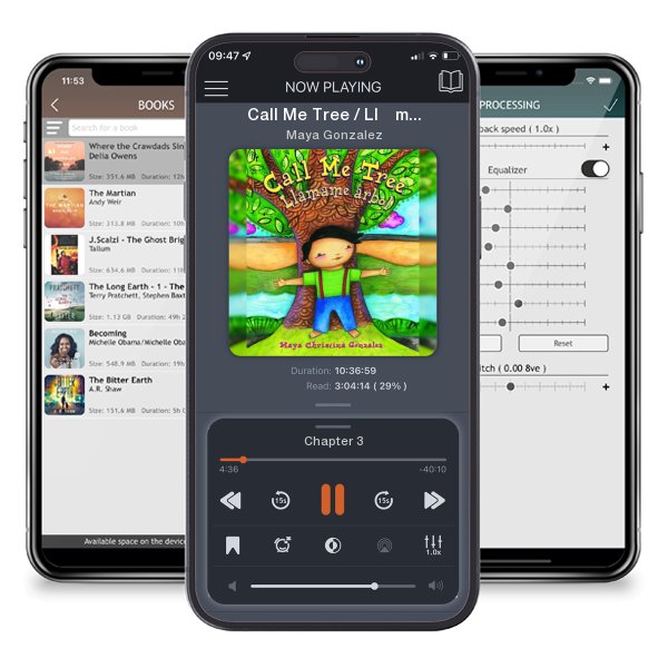 Download fo free audiobook Call Me Tree / Llámame Árbol by Maya Gonzalez and listen anywhere on your iOS devices in the ListenBook app.