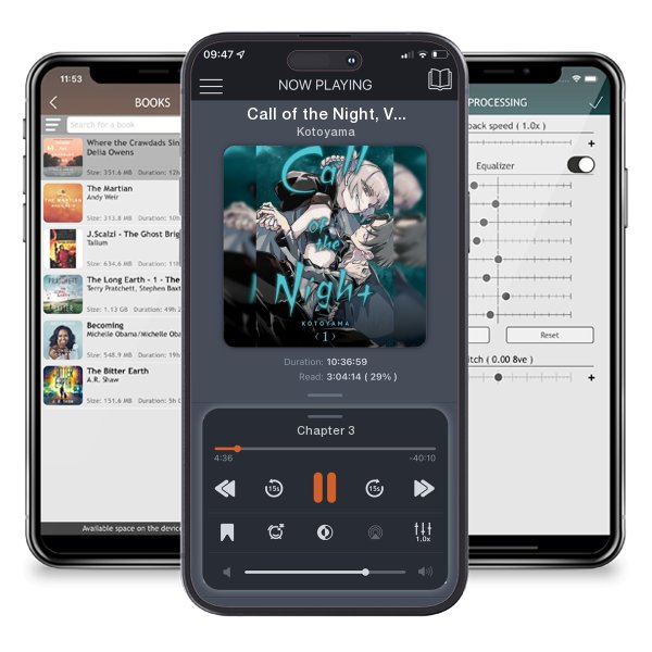 Download fo free audiobook Call of the Night, Vol. 1 by Kotoyama and listen anywhere on your iOS devices in the ListenBook app.