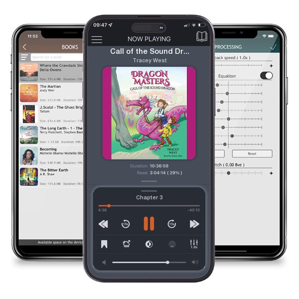 Download fo free audiobook Call of the Sound Dragon by Tracey West and listen anywhere on your iOS devices in the ListenBook app.