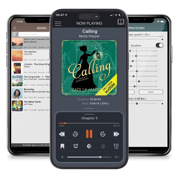 Download fo free audiobook Calling by Molly Harper and listen anywhere on your iOS devices in the ListenBook app.