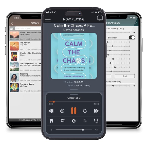 Download fo free audiobook Calm the Chaos: A Fail-Proof Road Map for Parenting Even the... by Dayna Abraham and listen anywhere on your iOS devices in the ListenBook app.
