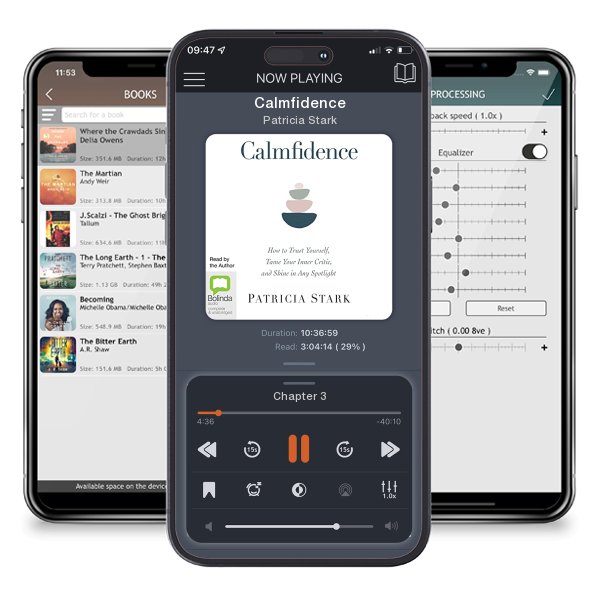Download fo free audiobook Calmfidence by Patricia Stark and listen anywhere on your iOS devices in the ListenBook app.