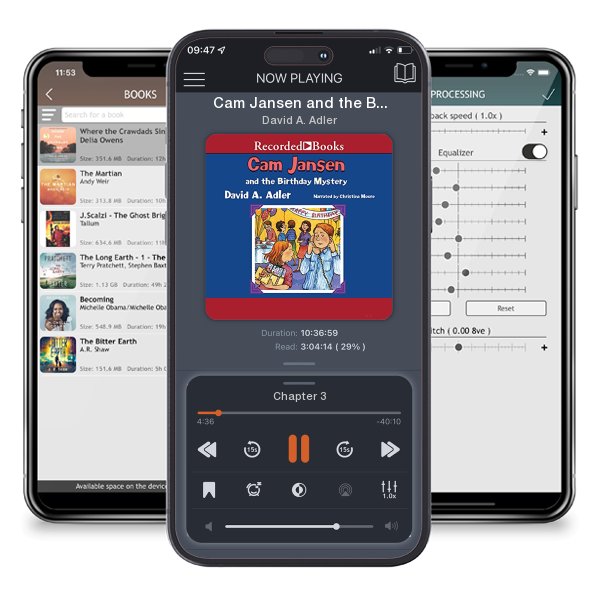 Download fo free audiobook Cam Jansen and the Birthday Mystery by David A. Adler and listen anywhere on your iOS devices in the ListenBook app.
