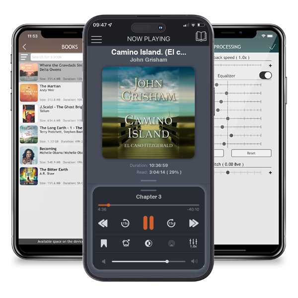 Descargar audiolibro gratis Camino Island. (El caso Fitzgerald) Spanish Edition by John Grisham y escuchar en cualquier lugar en sus dispositivos iOS en la aplicación ListenBook.