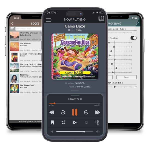 Download fo free audiobook Camp Daze by R. L. Stine and listen anywhere on your iOS devices in the ListenBook app.